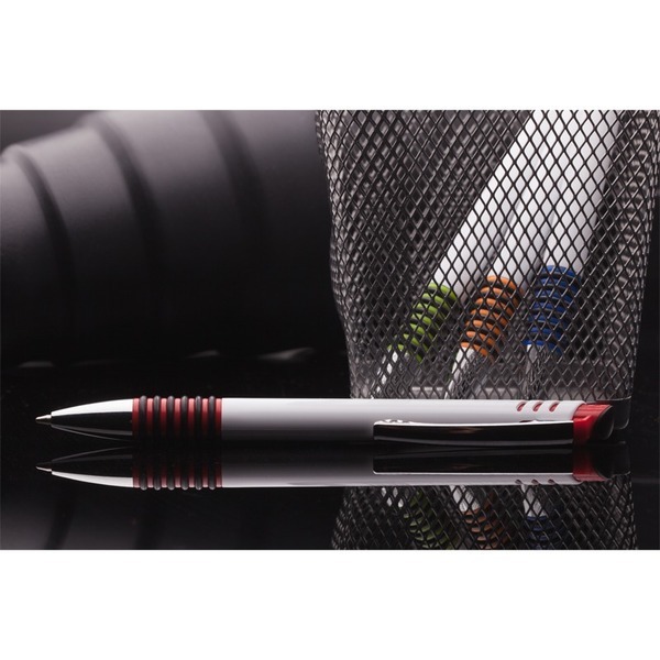 JOY ballpoint pen, orange/white Promolog