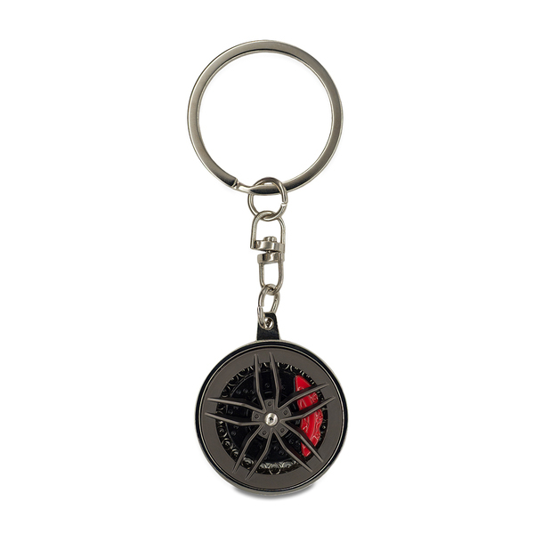 ROTOR automotive metal keyring, silver | Promolog